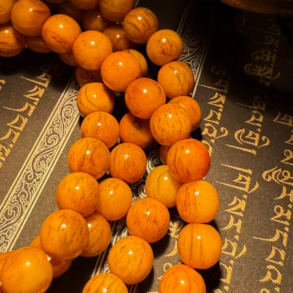 This is a very unique bracelet, made from yak bone by artisans on the roof of the world.