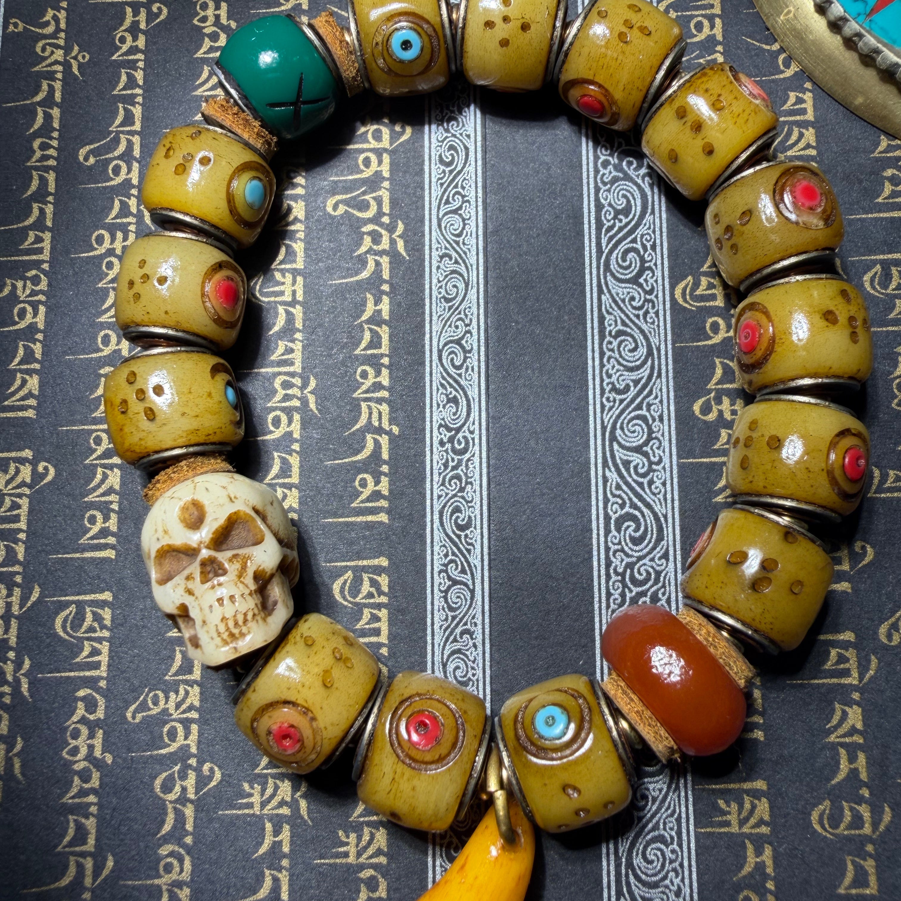 Tibetan Amulets – Hand-painted & Handcrafted. Dzi Bead Necklaces & Bracelets, Thangka, Sacred Symbols, Natural Gemstones. Lucky Charms, Blessed Items, Energy Purification, Vintage Collectibles.