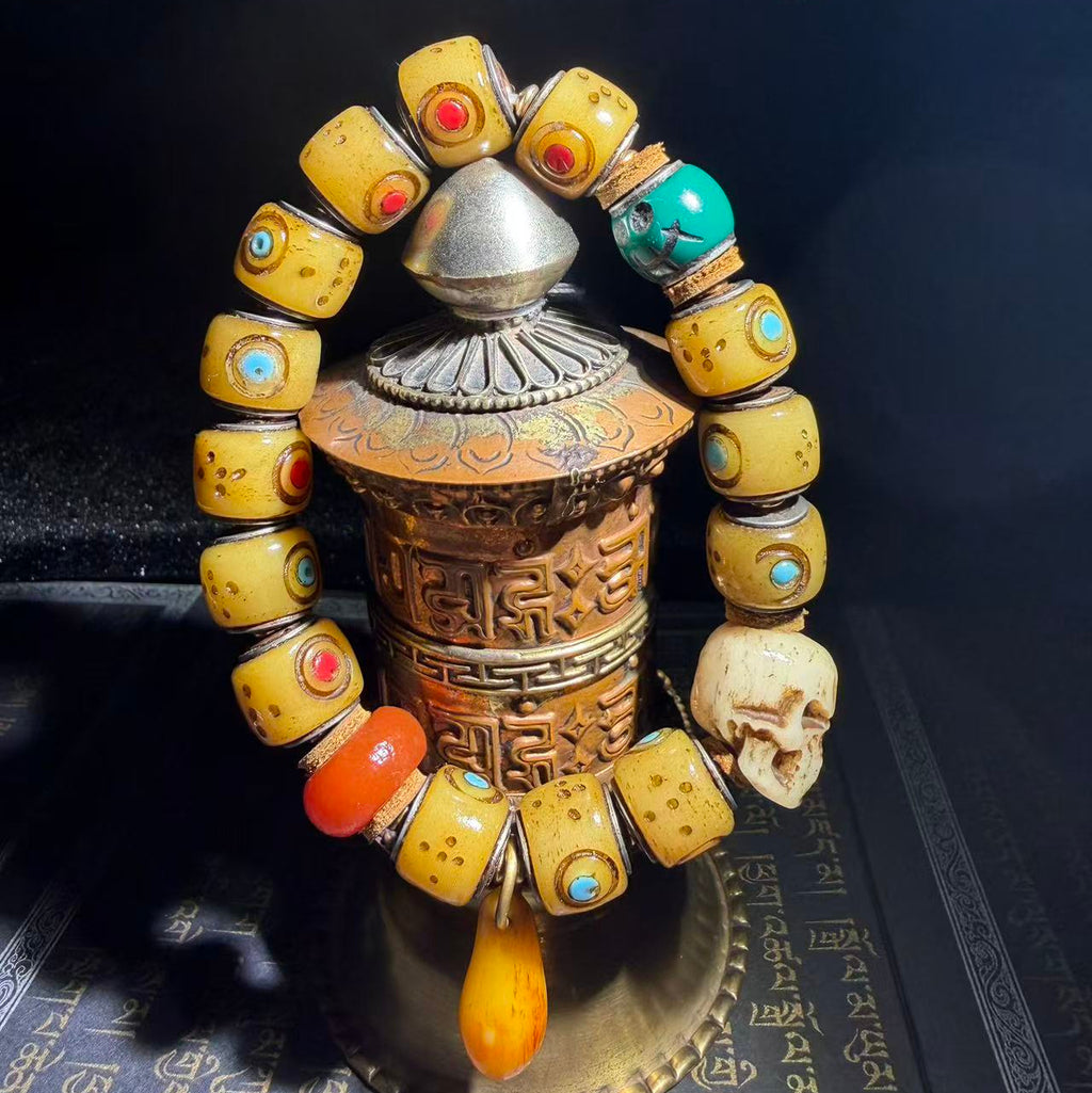 Tibetan Amulets – Hand-painted & Handcrafted. Dzi Bead Necklaces & Bracelets, Thangka, Sacred Symbols, Natural Gemstones. Lucky Charms, Blessed Items, Energy Purification, Vintage Collectibles.